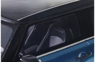 MINI COOPER S BLUE 2021 OttOmobile 1:18 Resinemodell (Türen, Motorhaube... nicht zu öffnen!)